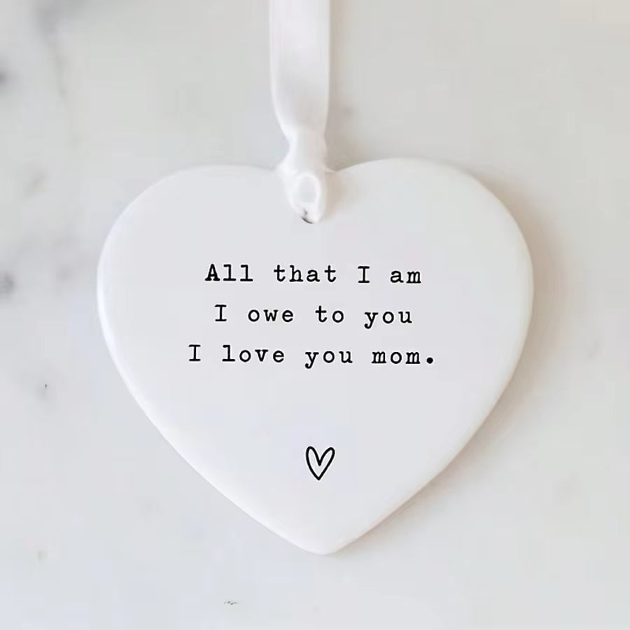 Mother Of The Bride Gift From Daughter, Wedding Gift, Acrylic, Keepsake, Heart Shaped
